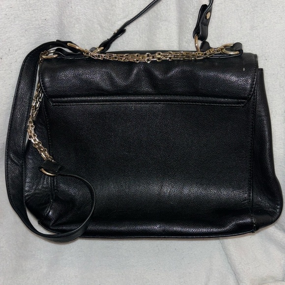 Large Black Shoulder Bag - Picture 3 of 4
